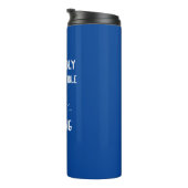 Bouteilles Isothermes La mélancolie N'Est Pas Compatible Avec La Pagaie (Tourné sur la droite)