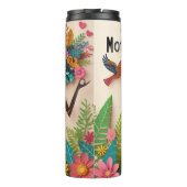 Bouteilles Isothermes La Mère : Fête Vibrante, Florale, Culturelle (Dos)