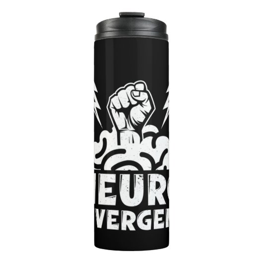 Bouteilles Isothermes La neurodiversité a propulsé la race humaine vers (Devant)