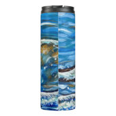 Bouteilles Isothermes La Otter dans la peinture de la mer (Dos)