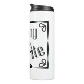 Bouteilles Isothermes La pêche est ma citation préférée (Tourné sur la droite)