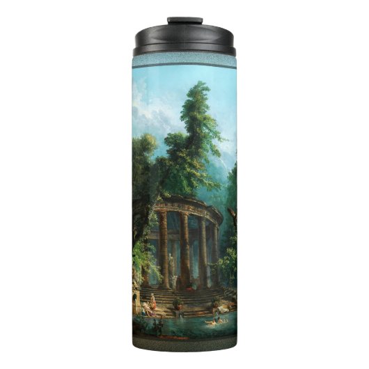 Bouteilles Isothermes La piscine by Hubert Robert (Devant)