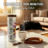 Bouteilles Isothermes La puissance florale de Terrier russe noir