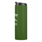 Bouteilles Isothermes La solitude n'est pas surfaite (Tourné sur la droite)