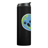 Bouteilles Isothermes La terre contre le trou noir (Tourné sur la gauche)