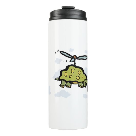 Bouteilles Isothermes la tortue hélicoptère (Devant)