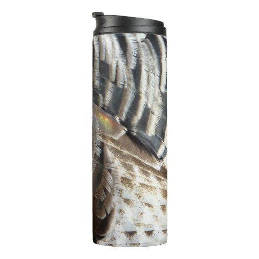 Bouteilles Isothermes La Turquie sauvage Plumes I Abstrait Nature Design (Tourné sur la droite)