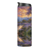 Bouteilles Isothermes La vallée de la Lavande à l'aube (Tourné sur la droite)