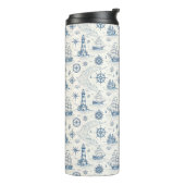 Bouteilles Isothermes La vie côtière Océans bleus (Tourné sur la gauche)