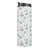 Bouteilles Isothermes La vie côtière Océans bleus (Tourné sur la droite)