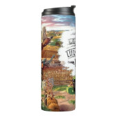 Bouteilles Isothermes La vie est meilleure à la ferme (Tourné sur la gauche)