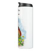 Bouteilles Isothermes La vie est meilleure avec les poulets (Tourné sur la droite)