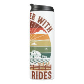 Bouteilles Isothermes La vie est meilleure avec les Tractor Rides (Tourné sur la droite)