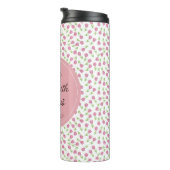 Bouteilles Isothermes La vie est meilleure avec les tulipes - Motif (Tourné sur la droite)