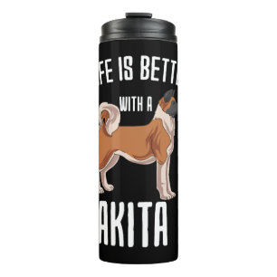 Bouteilles Isothermes La Vie Est Meilleure Avec Un Akita