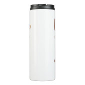 Bouteilles Isothermes La vie est meilleure avec un chien citation drôle (Dos)