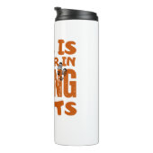 Bouteilles Isothermes La Vie Est Meilleure Dans Les Bottes De Randonnée (Tourné sur la droite)