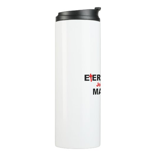 Bouteilles Isothermes La vie éternelle compte (Tourné sur la gauche)