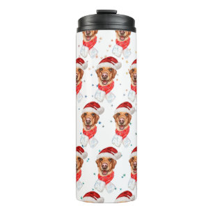 Bouteilles Isothermes Labrador Chien de race Noël