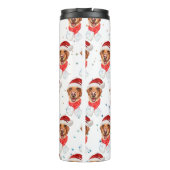 Bouteilles Isothermes Labrador Chien de race Noël (Dos)