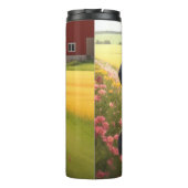 Bouteilles Isothermes Labrador Retriever à la ferme (Dos)