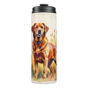 Bouteilles Isothermes Labrador Retriever Chien Rouge Renard