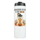 Bouteilles Isothermes Labrador Retriever Halloween Chien drôle Éffrayant (Devant)