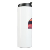 Bouteilles Isothermes Lac Allatoona Géorgie Sunrise rouge (Tourné sur la gauche)