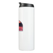 Bouteilles Isothermes Lac Apalachia Caroline du Nord Lever rouge (Tourné sur la droite)