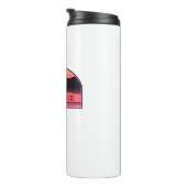 Bouteilles Isothermes Lac Badin Caroline du Nord Lever rouge (Tourné sur la droite)