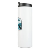 Bouteilles Isothermes Lac Lowell Idaho Cabane de pêche (Tourné sur la droite)