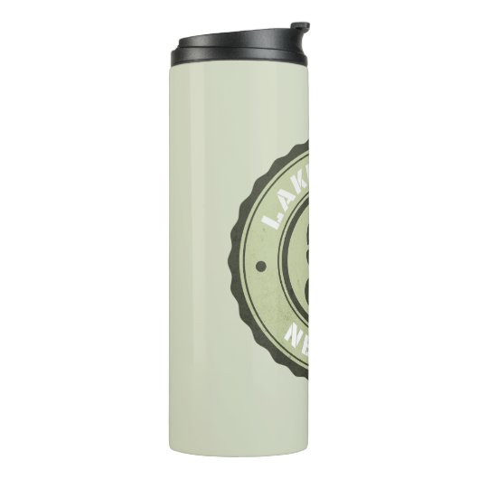 Bouteilles Isothermes Lac Tahoe Ours Paw Nevada (Tourné sur la gauche)