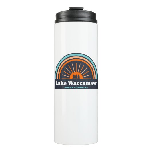 Bouteilles Isothermes Lac Waccamaw Caroline du Nord Arc en ciel (Devant)