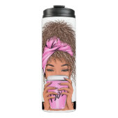 Bouteilles Isothermes Lady Boss Life, Boss Babe Femme T-Shirt Grocery Ba (Devant)