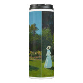 Bouteilles Isothermes Lady in the Garden 1867 by Claude Monet (Dos)