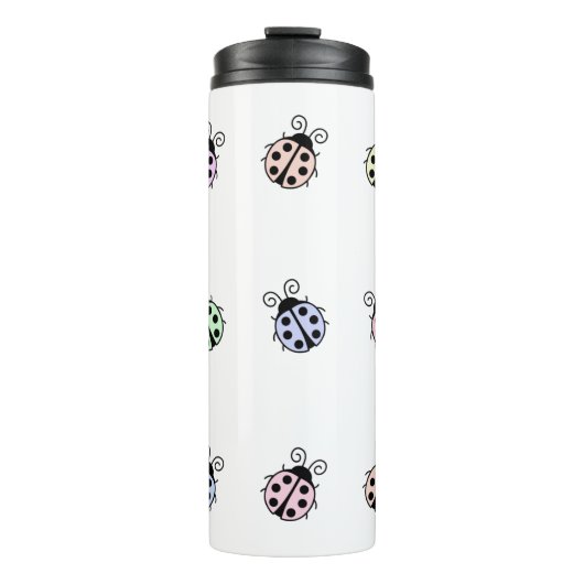 Bouteilles Isothermes Ladybugs Pastel Multicolor (Devant)