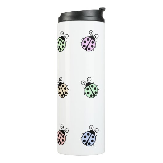Bouteilles Isothermes Ladybugs Pastel Multicolor (Tourné sur la gauche)