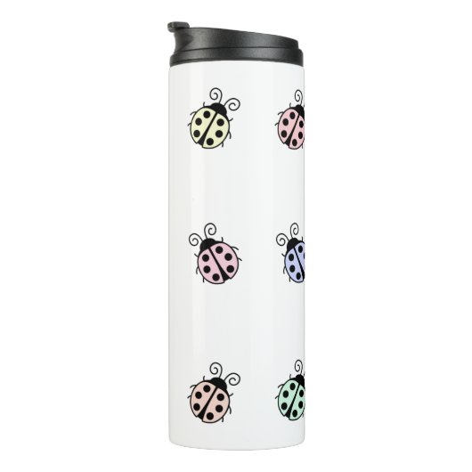 Bouteilles Isothermes Ladybugs Pastel Multicolor (Tourné sur la droite)