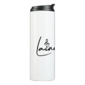 Bouteilles Isothermes Laine Bleu Signature Tumbler (Tourné sur la gauche)