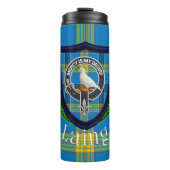 Bouteilles Isothermes Laing Scottish Clan Tartan & Crest (Devant)