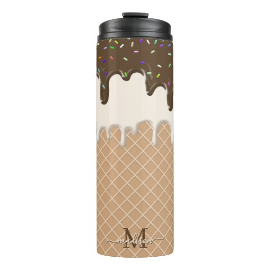 Bouteilles Isothermes Laisser sécher Chocolat Crème glacée gaufre Cone M (Devant)