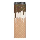 Bouteilles Isothermes Laisser sécher Chocolat Crème glacée gaufre Cone M (Dos)