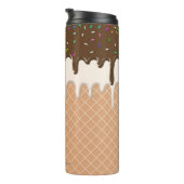 Bouteilles Isothermes Laisser sécher Chocolat Crème glacée gaufre Cone M (Tourné sur la droite)
