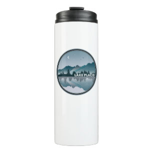 Bouteilles Isothermes Lake Placid New York Réflexion