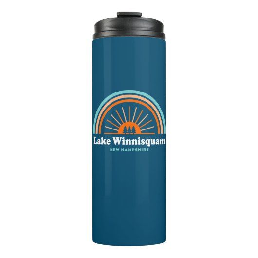 Bouteilles Isothermes Lake Winnisquam New Hampshire Rainbow (Devant)