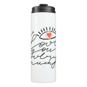 Bouteilles Isothermes L'amour dans les yeux : la beauté romantique Vinta