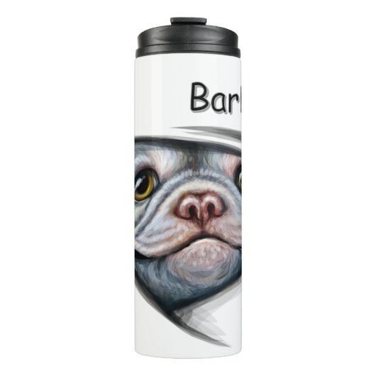 Bouteilles Isothermes L'amour des chiots (Devant)