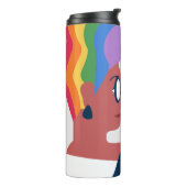 Bouteilles Isothermes L'amour est la fierté de l'amour Saint-Valentin (Tourné sur la gauche)