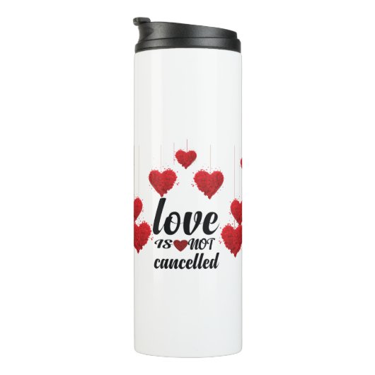 Bouteilles Isothermes L'amour n'est pas annulé (Tourné sur la droite)