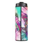 Bouteilles Isothermes Lampe à angle de colibri par Michele Zurine (Devant)